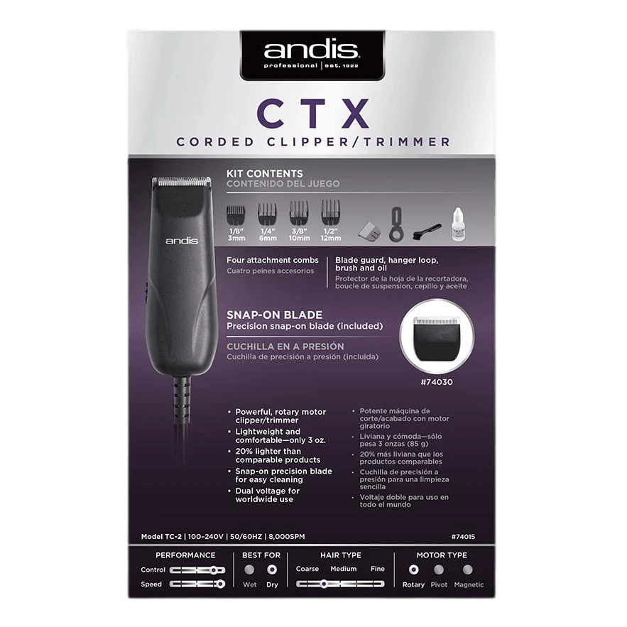 Andis CTX Trimmer - Bilde 3