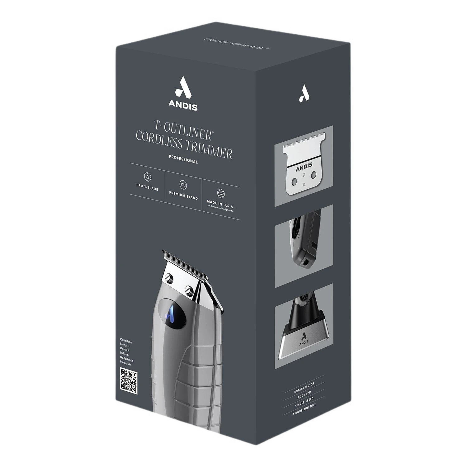Andis Cordless T-Outliner Lithium T-outliner - Bilde 2