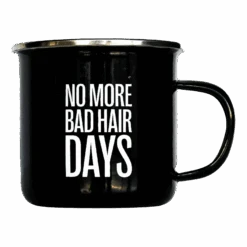Better Be Bold Premium Emaljekopp - No More Bad Hairdays