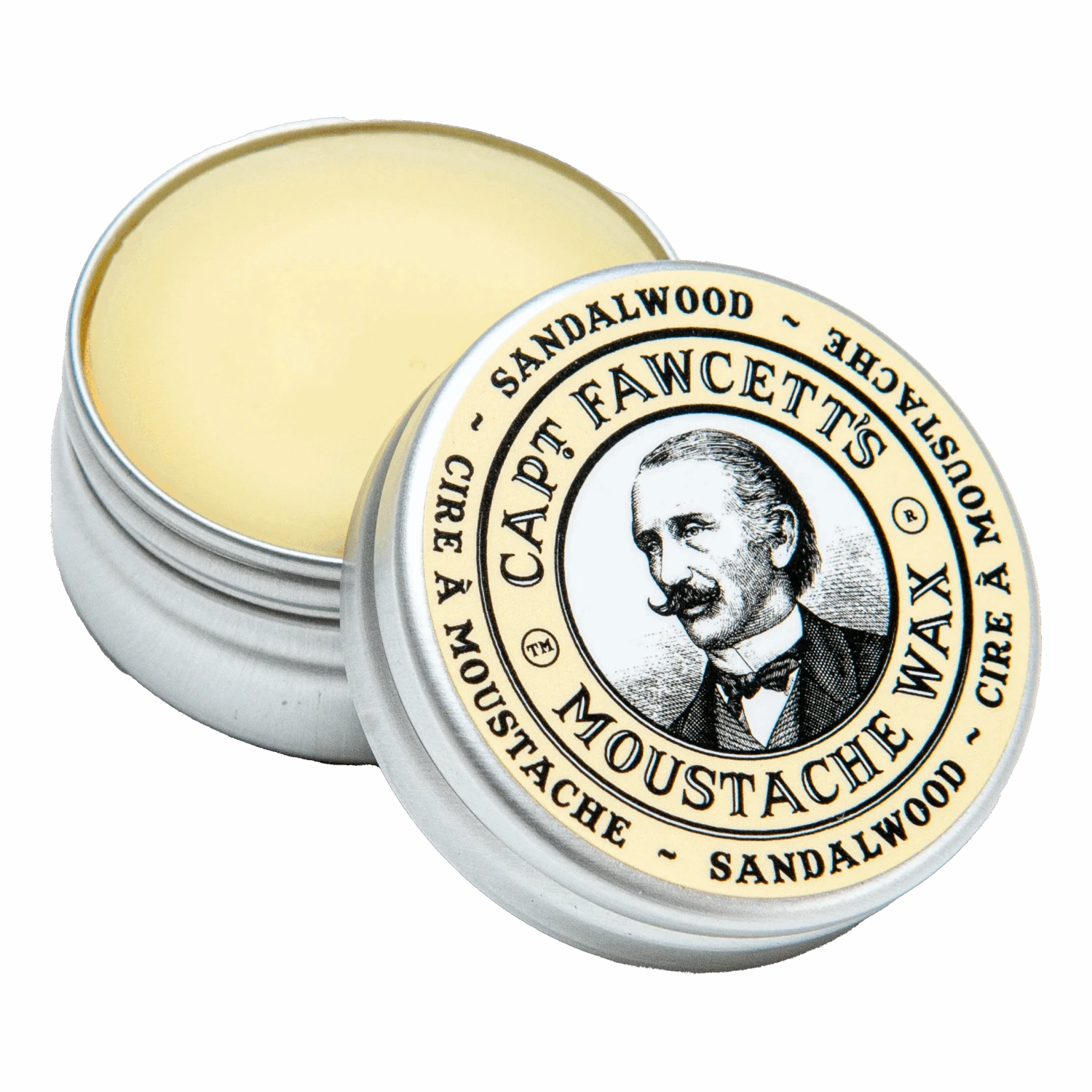 Captain Fawcett's Bartevoks / Mustasjevoks - Sandeltre