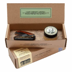 Captain Fawcett's Gavesett - Bartevoks / Mustasjevoks - Sandeltre