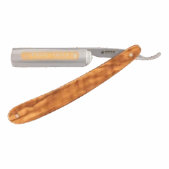DOVO Barberkniv - Oliventre 5/8"