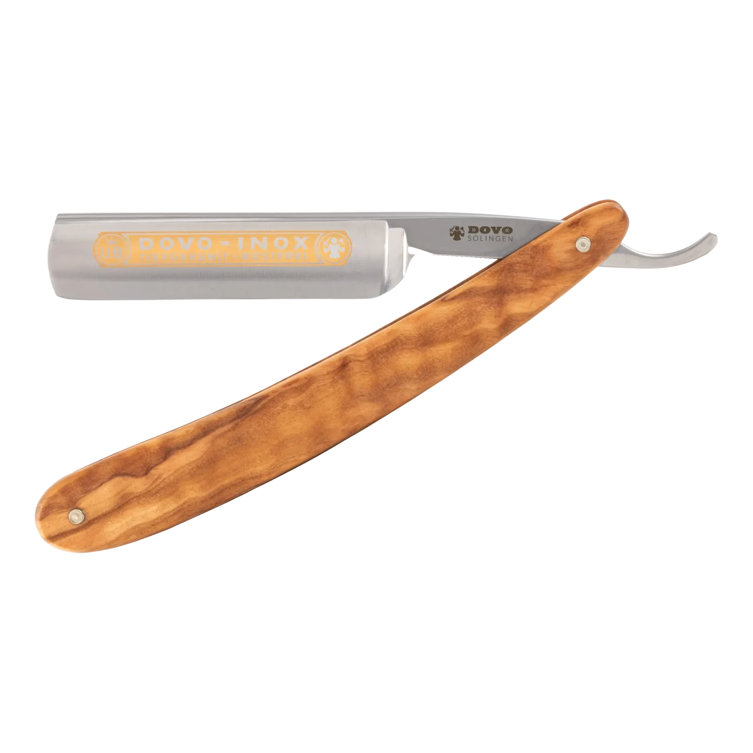 DOVO Barberkniv - Oliventre 5/8"