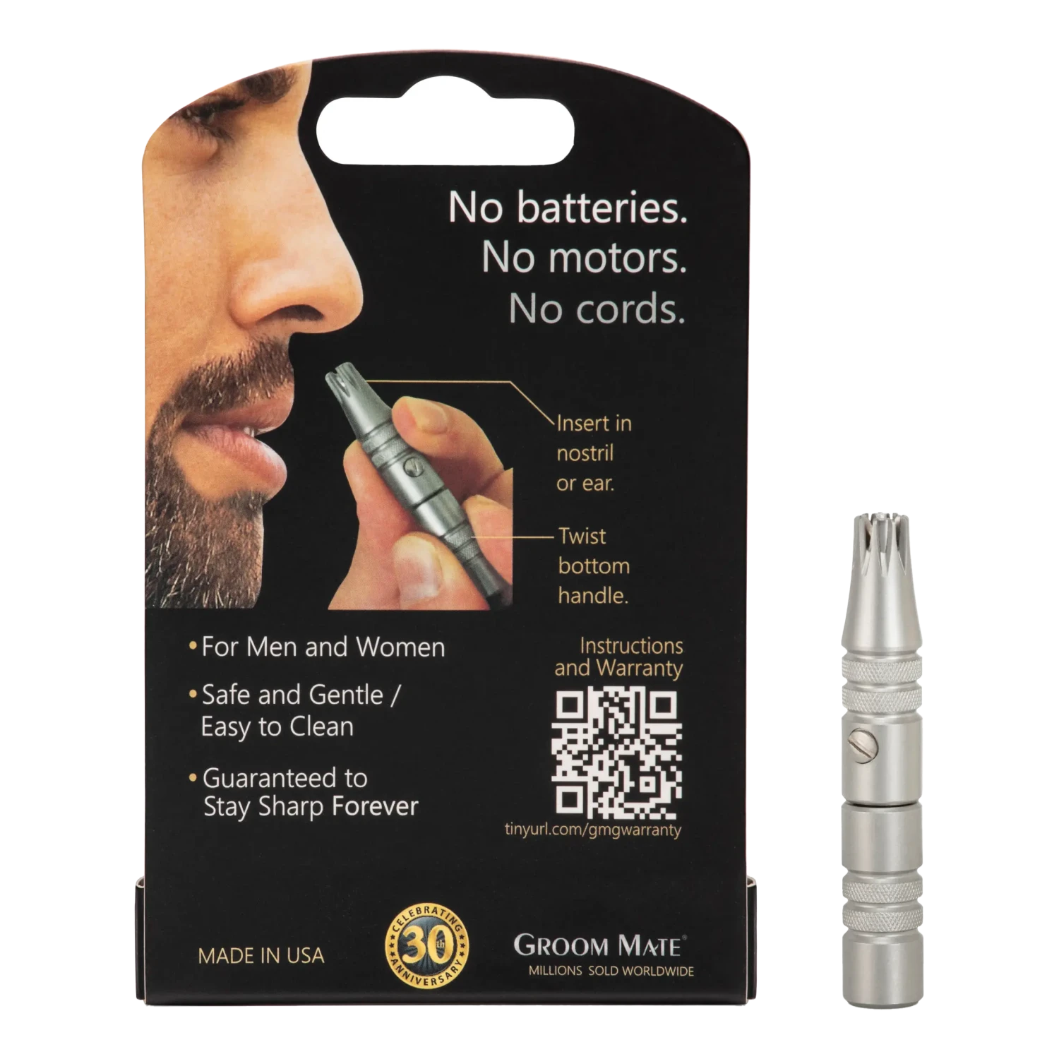 Groom Mate Platinum XL NesehÄrtrimmer - Bilde 3