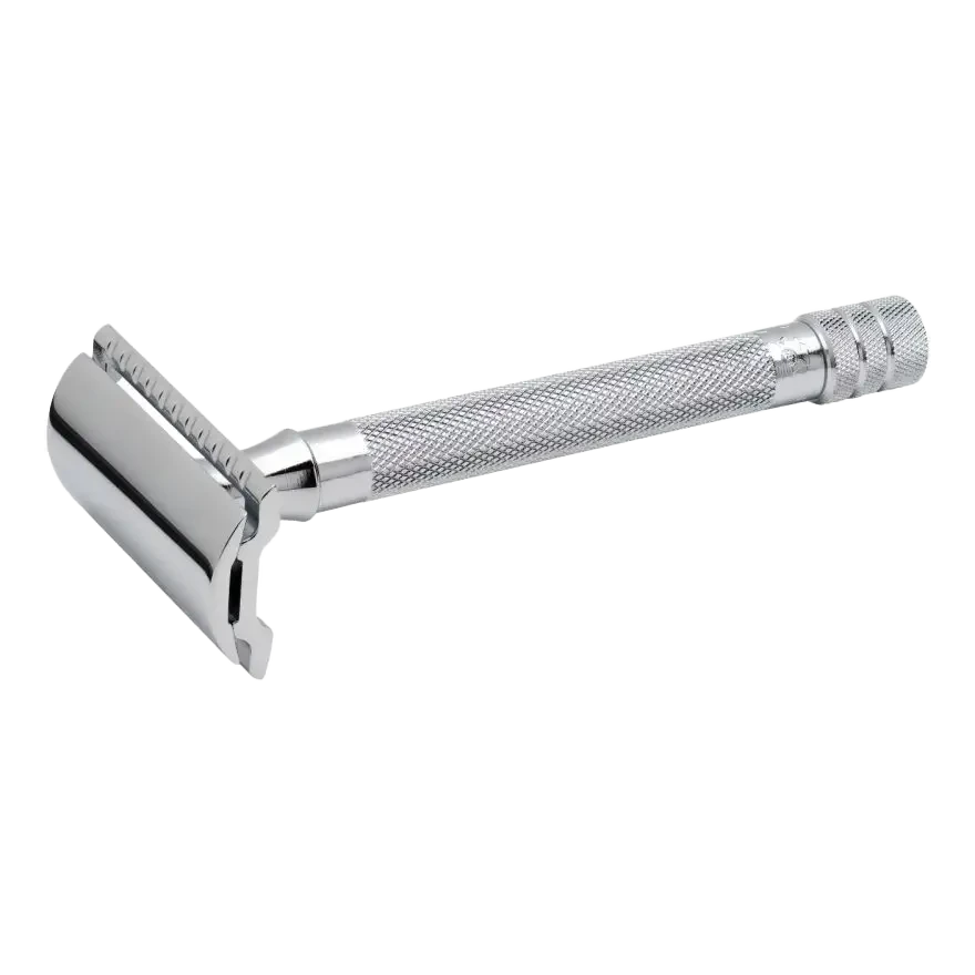 Merkur 23C Tradisjonell Barberhøvel - Krom - Bilde 2