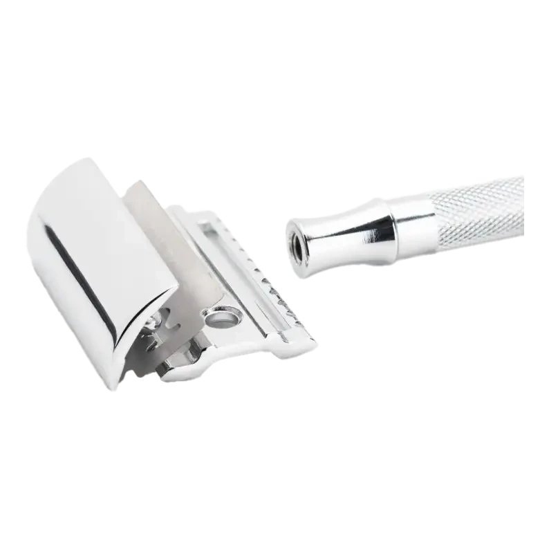 Merkur 23C Tradisjonell Barberhøvel - Krom - Bilde 5