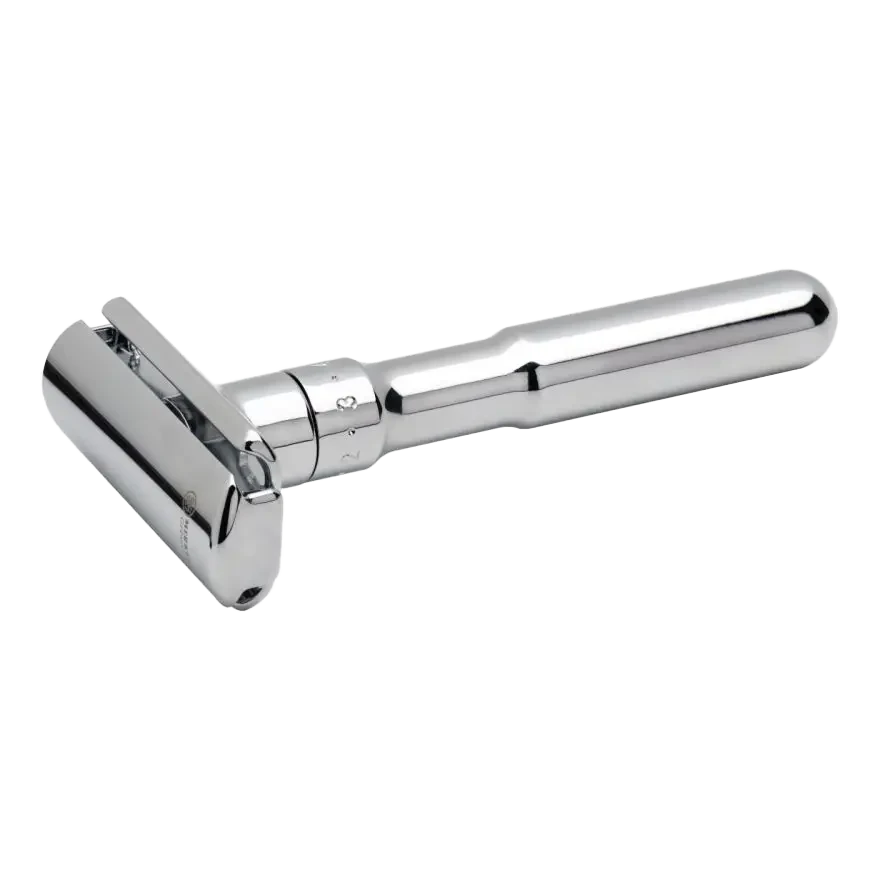 Merkur Futur Tradisjonell BarberhĂžvel - Polert Krom