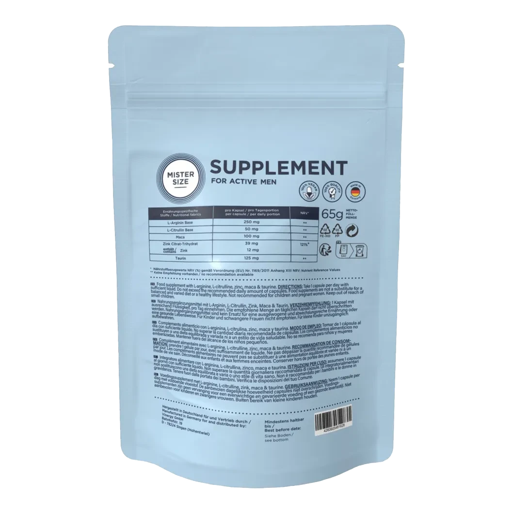 Mister Size Kosttilskudd For Menn - Bilde 2