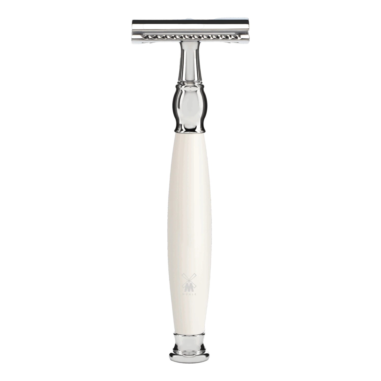 Mühle Sophist Tradisjonell Barberhøvel - Hvit Porselen