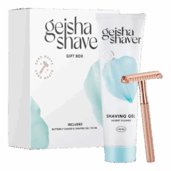 Natural Geisha Shave Kit Barbersett