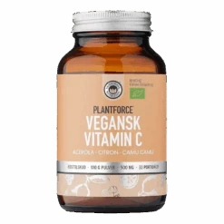 Plantforce Vegansk Vitamin C Økologisk Pulver