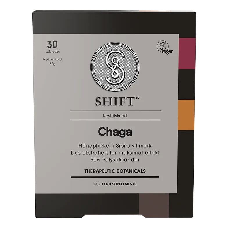 Shift Chaga 30 Tabletter