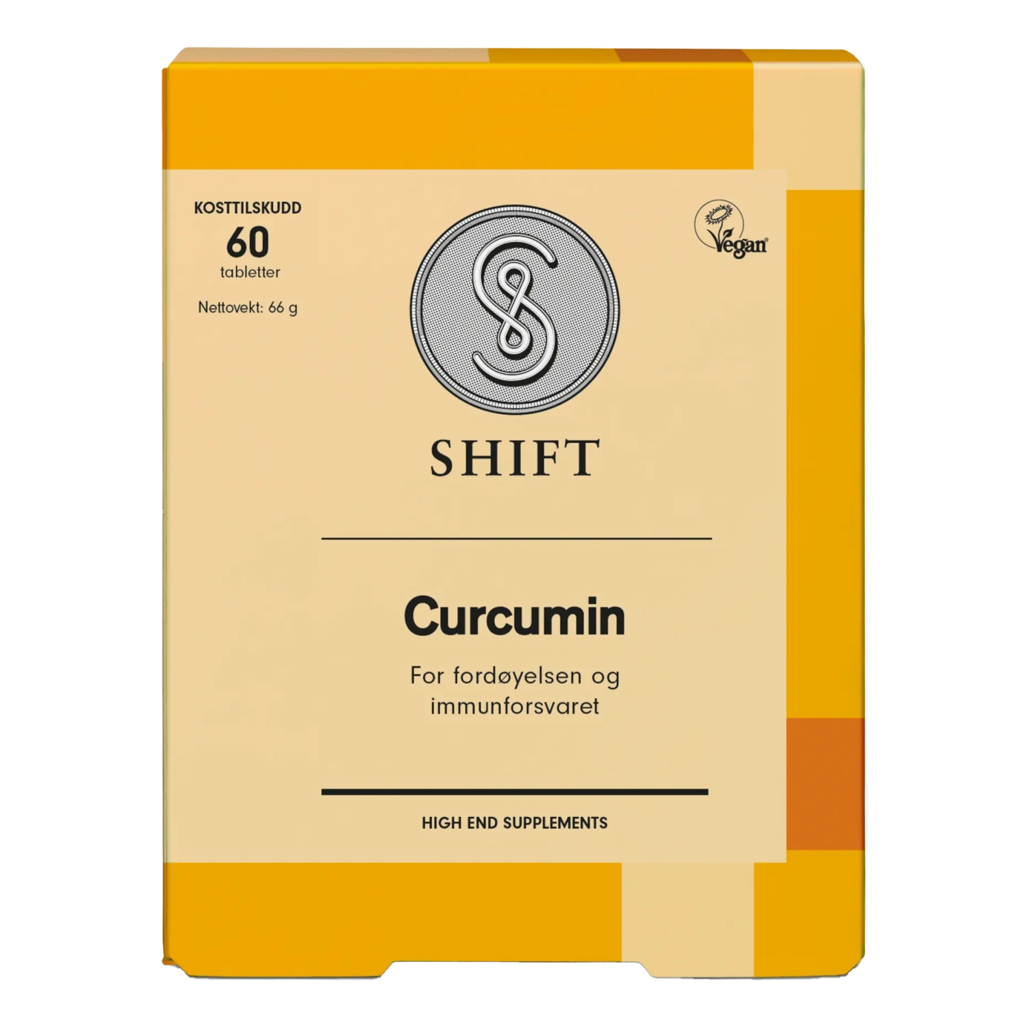 Shift Curcumin 60 Tabletter