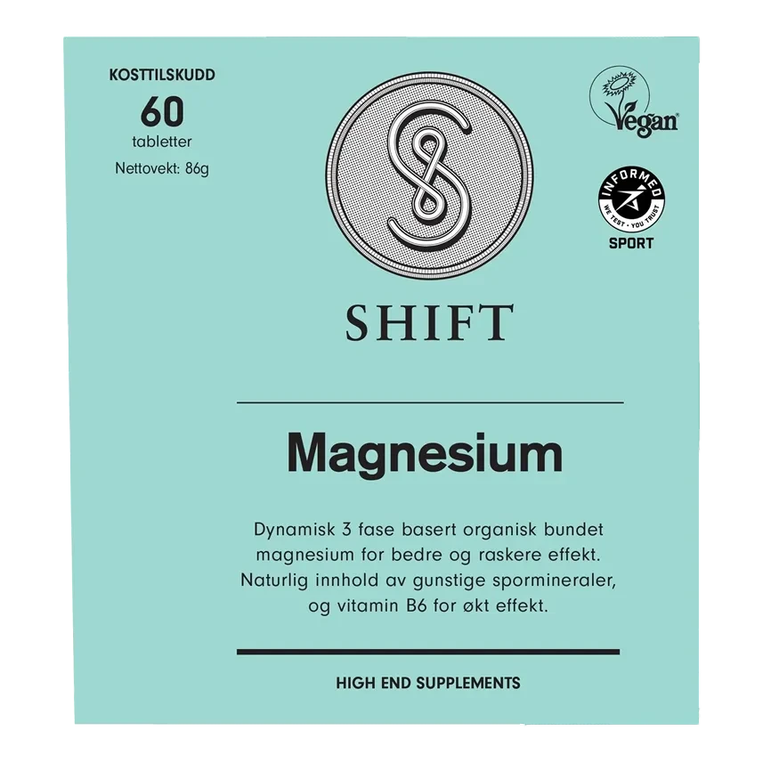 Shift Magnesium 60 Tabletter