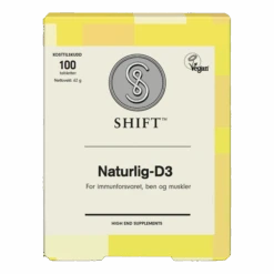 Shift Naturlig D3 80µg 100 Tabletter