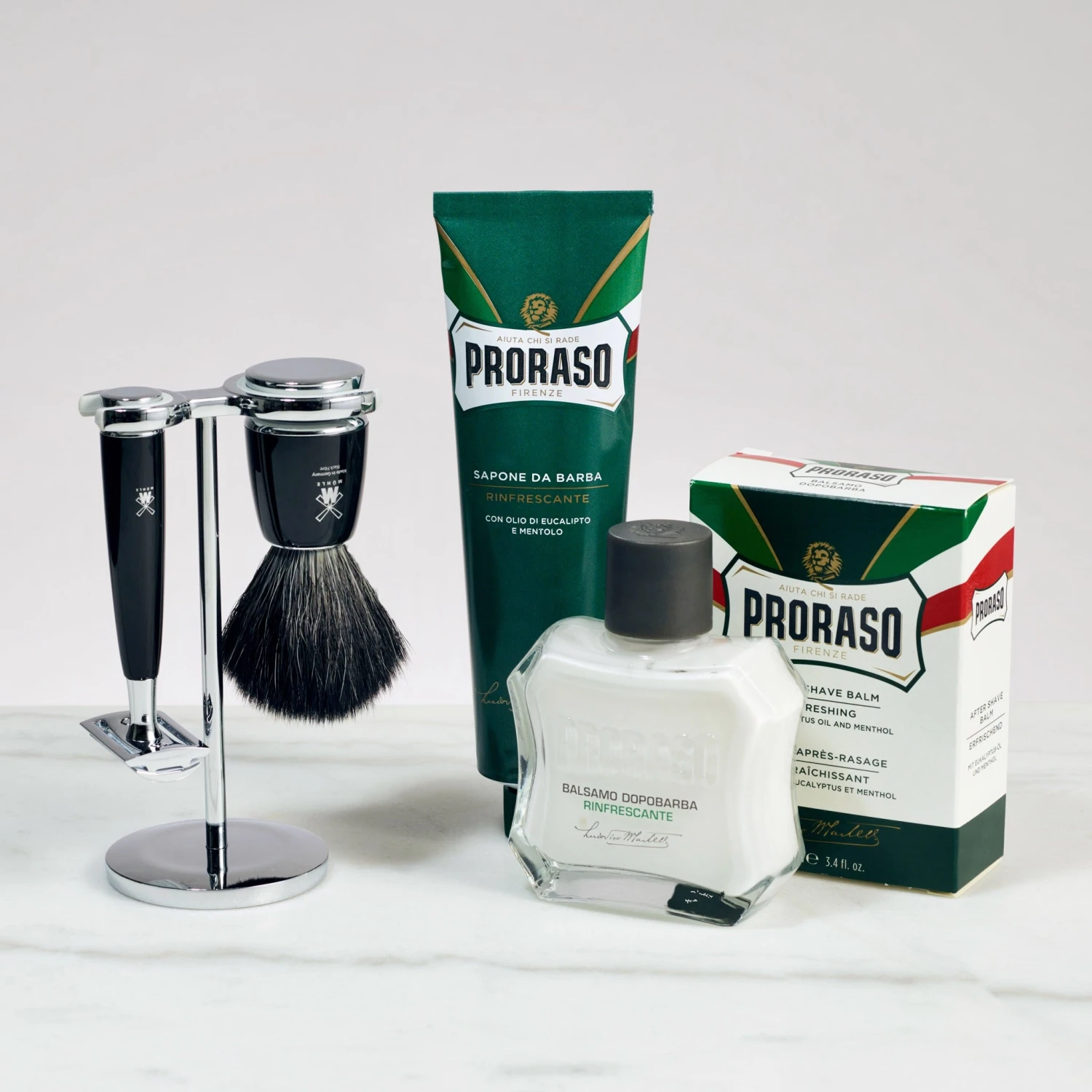 Startsett Til Tradisjonell Barbering - Rytmo - 3 Deler - Bilde 2