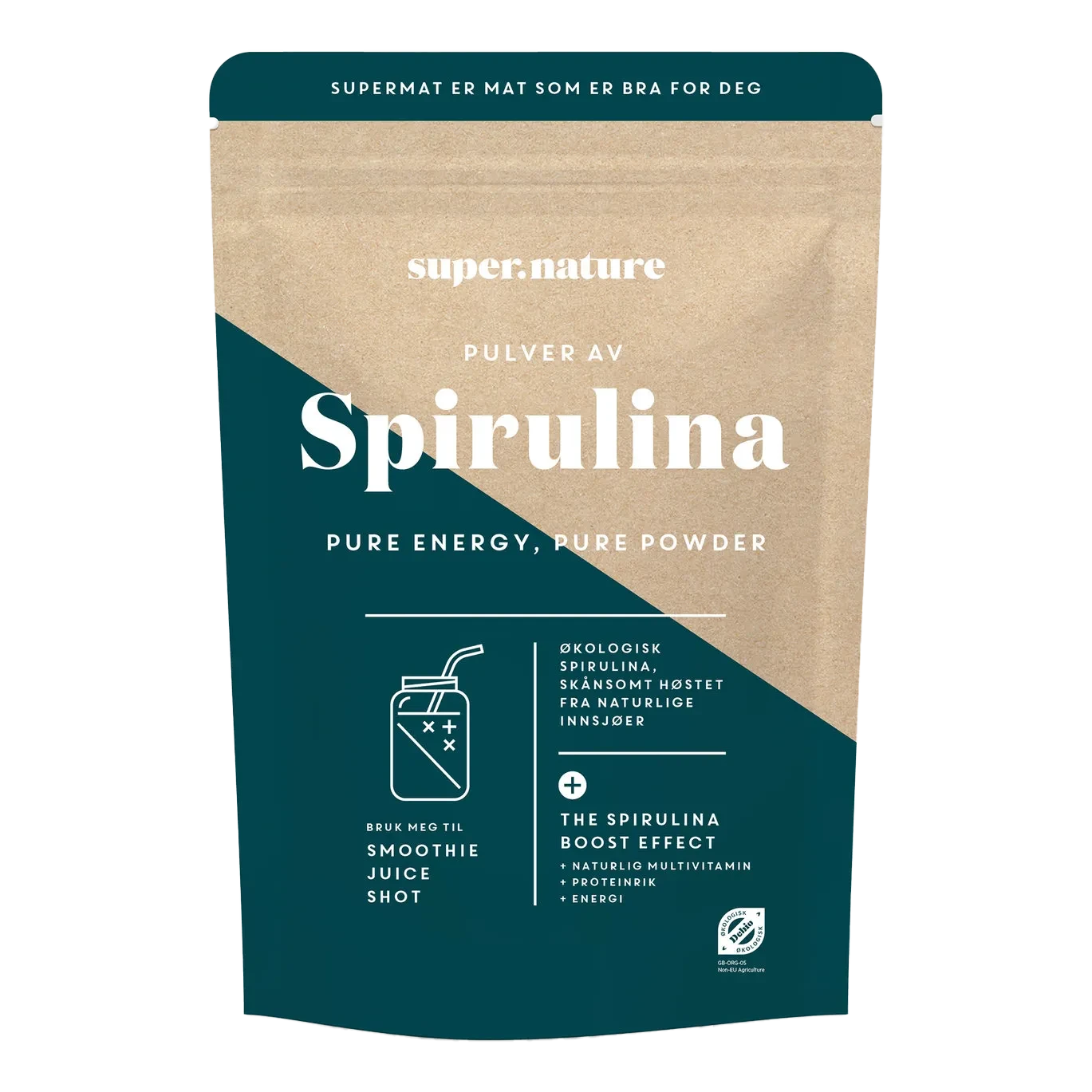 Supernature Spirulina Pulver