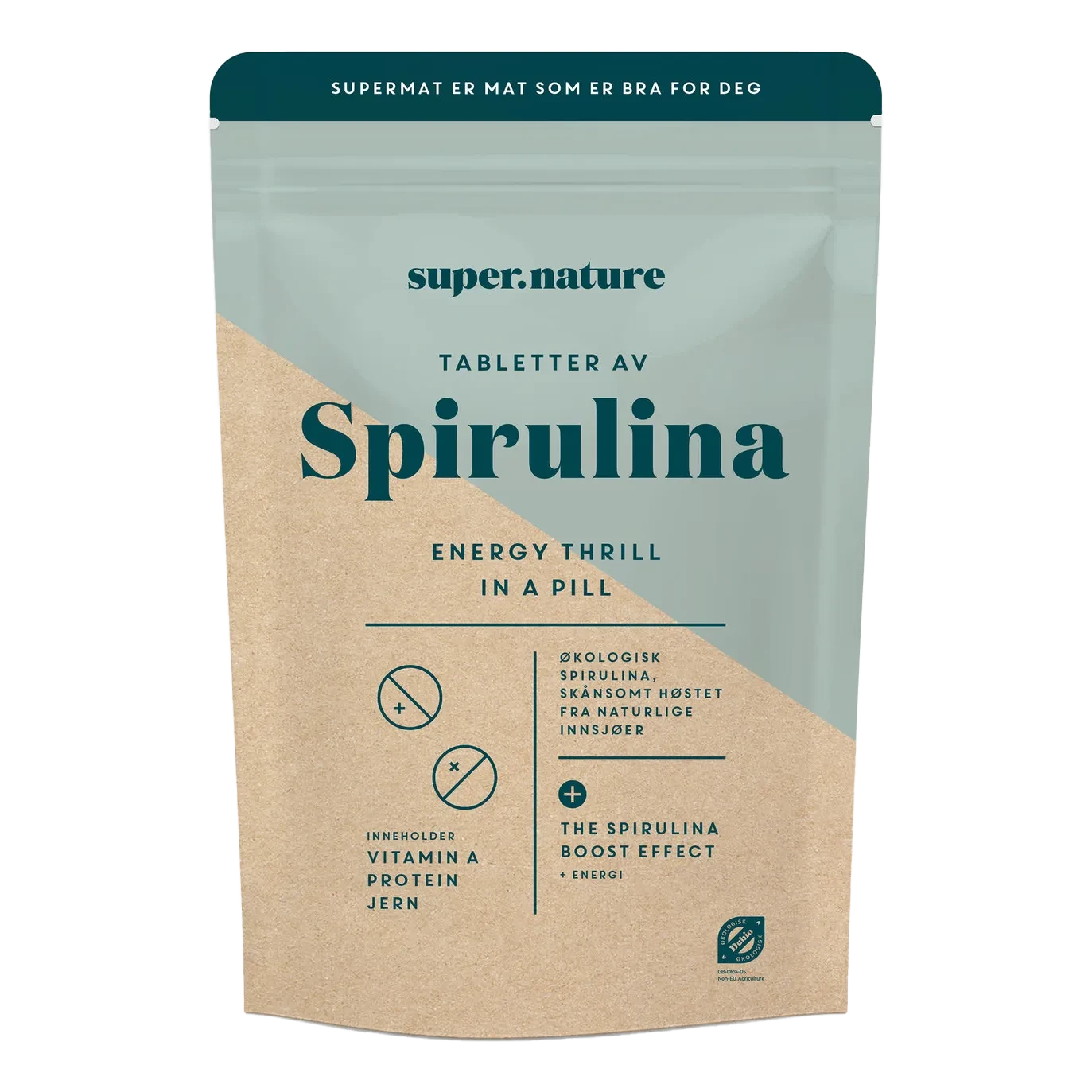 Supernature Spirulina-tabletter