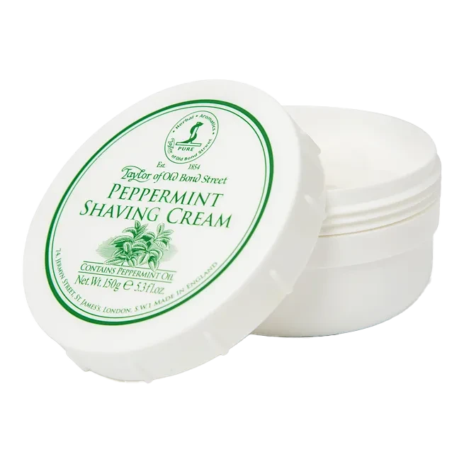 Taylor Of Old Bond Street Barberkrem I Skål - Peppermint - Bilde 2