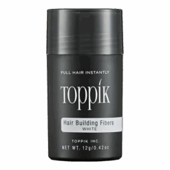Toppik Hårfiber Hvit