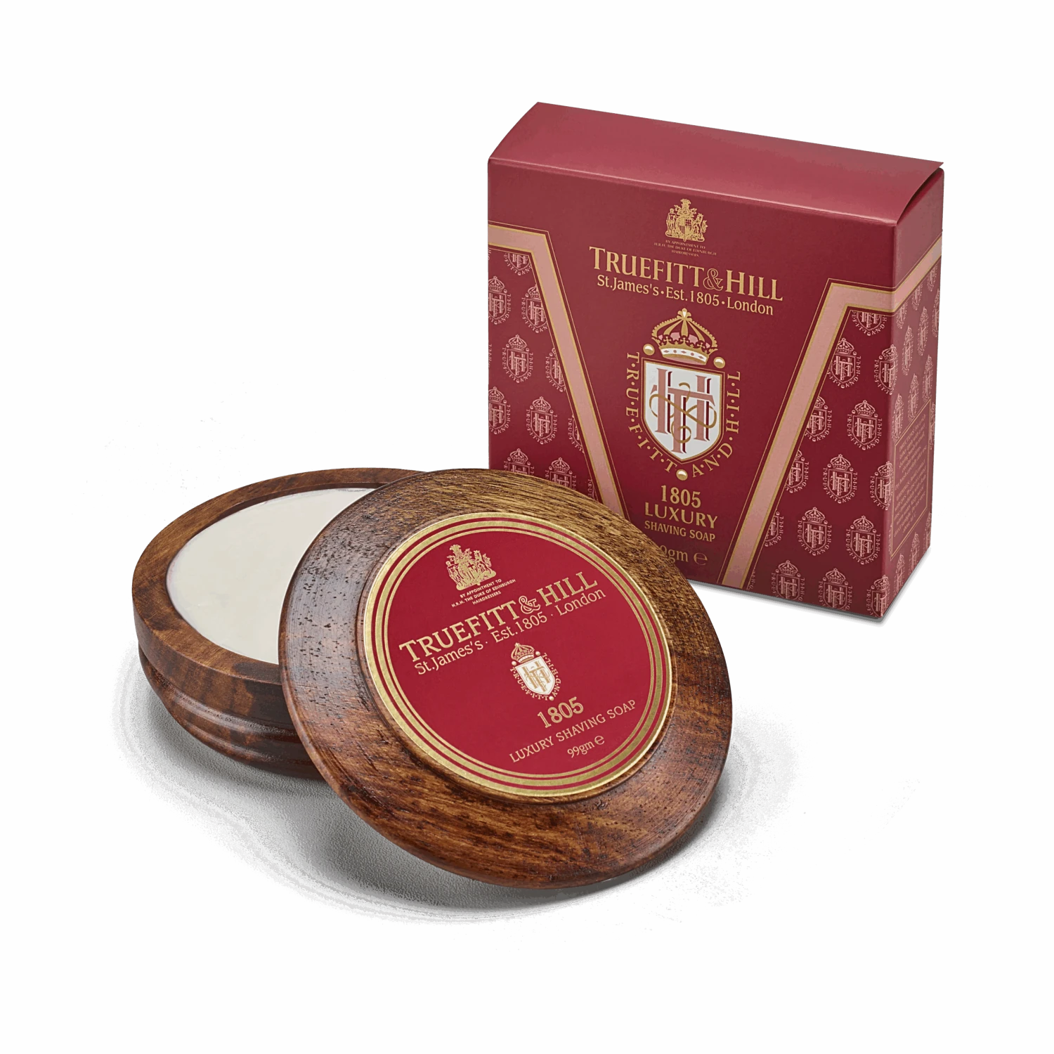 Truefitt & Hill Luxury Barbersåpe I Treskål - 1805 - Bilde 2