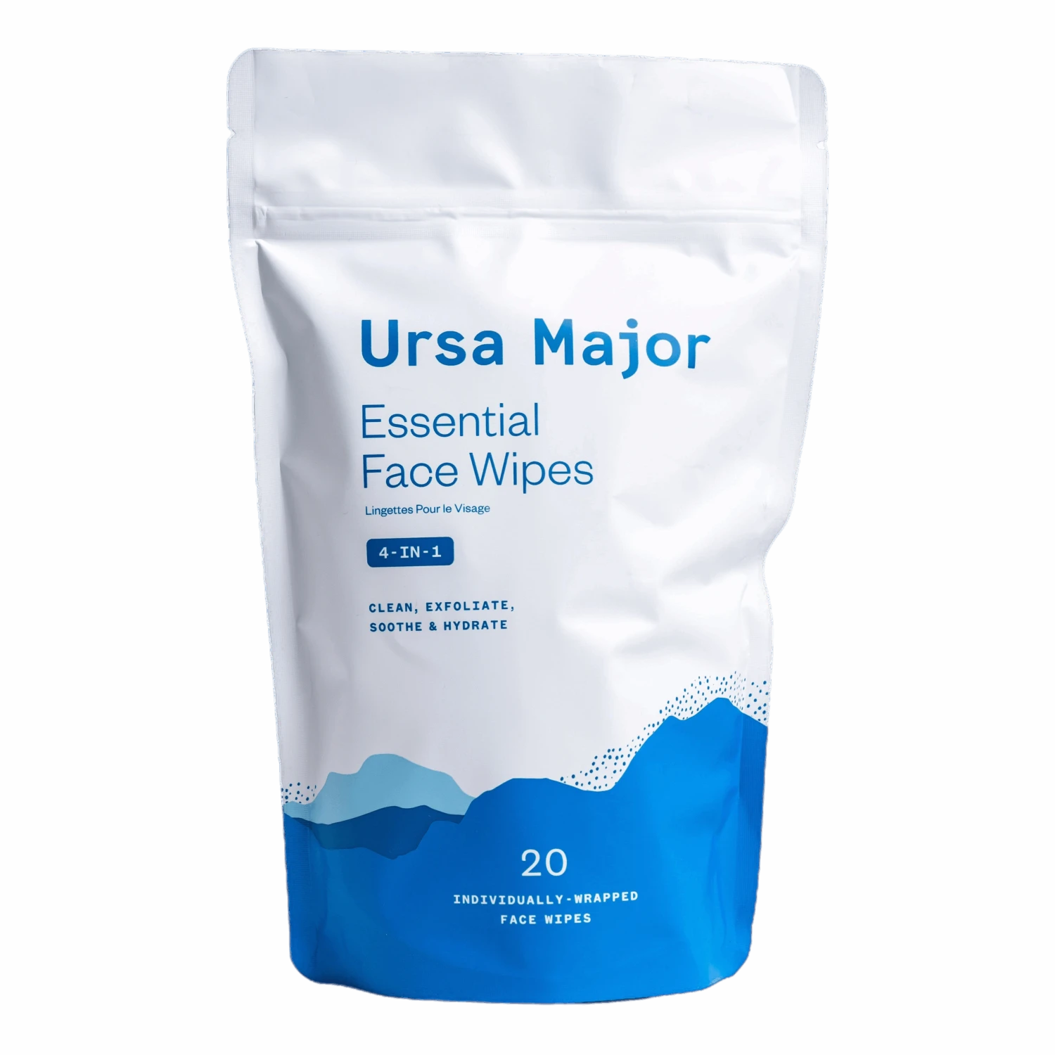 Ursa Major Essential Face Wipes 20-pakning
