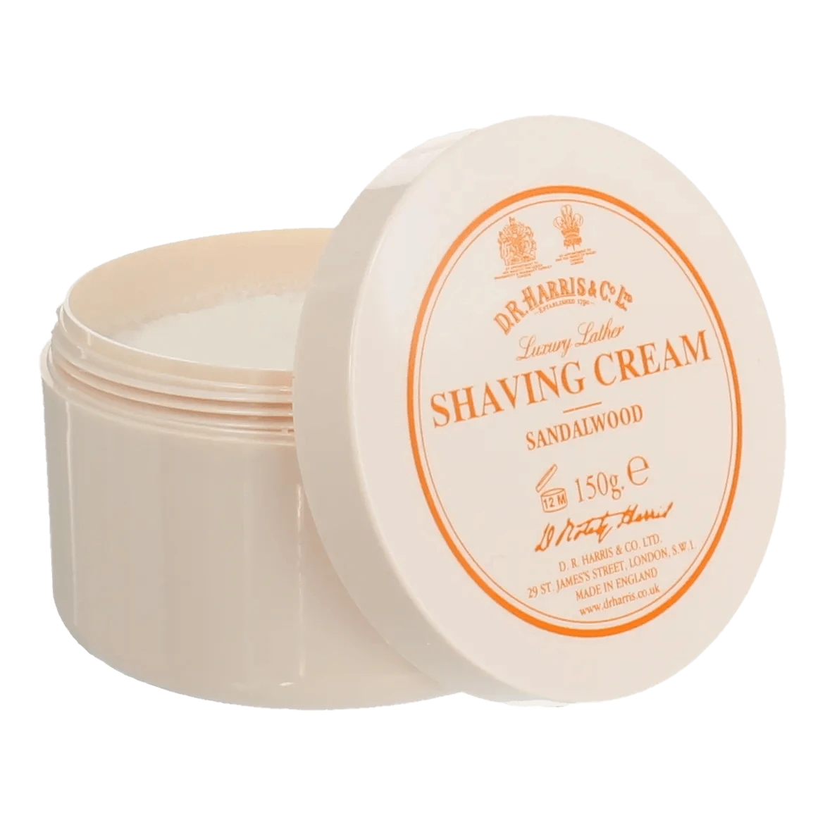 D. R. Harris Barberkrem I Skål - Sandalwood