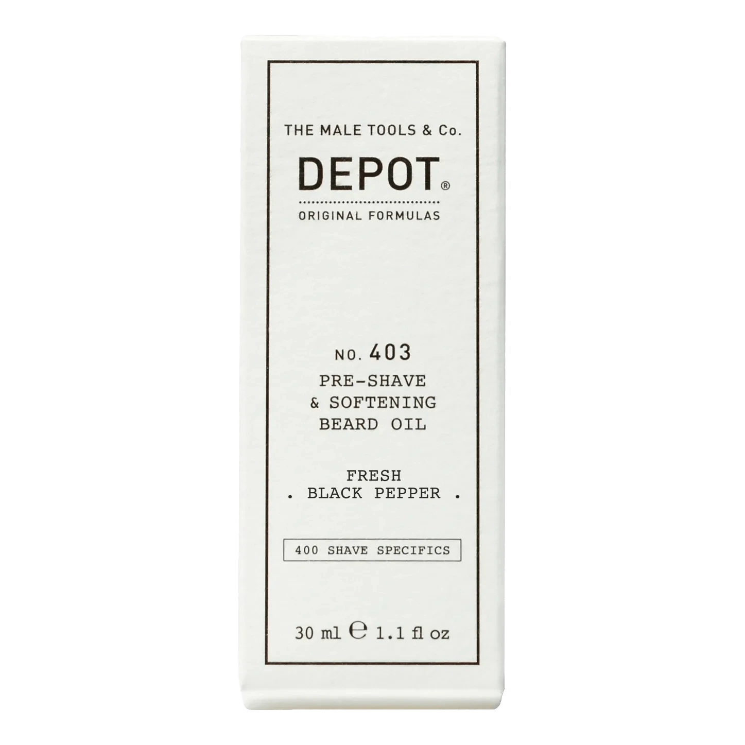 Depot No. 403 Pre-Shave & Softening Beard Oil - Bilde 2
