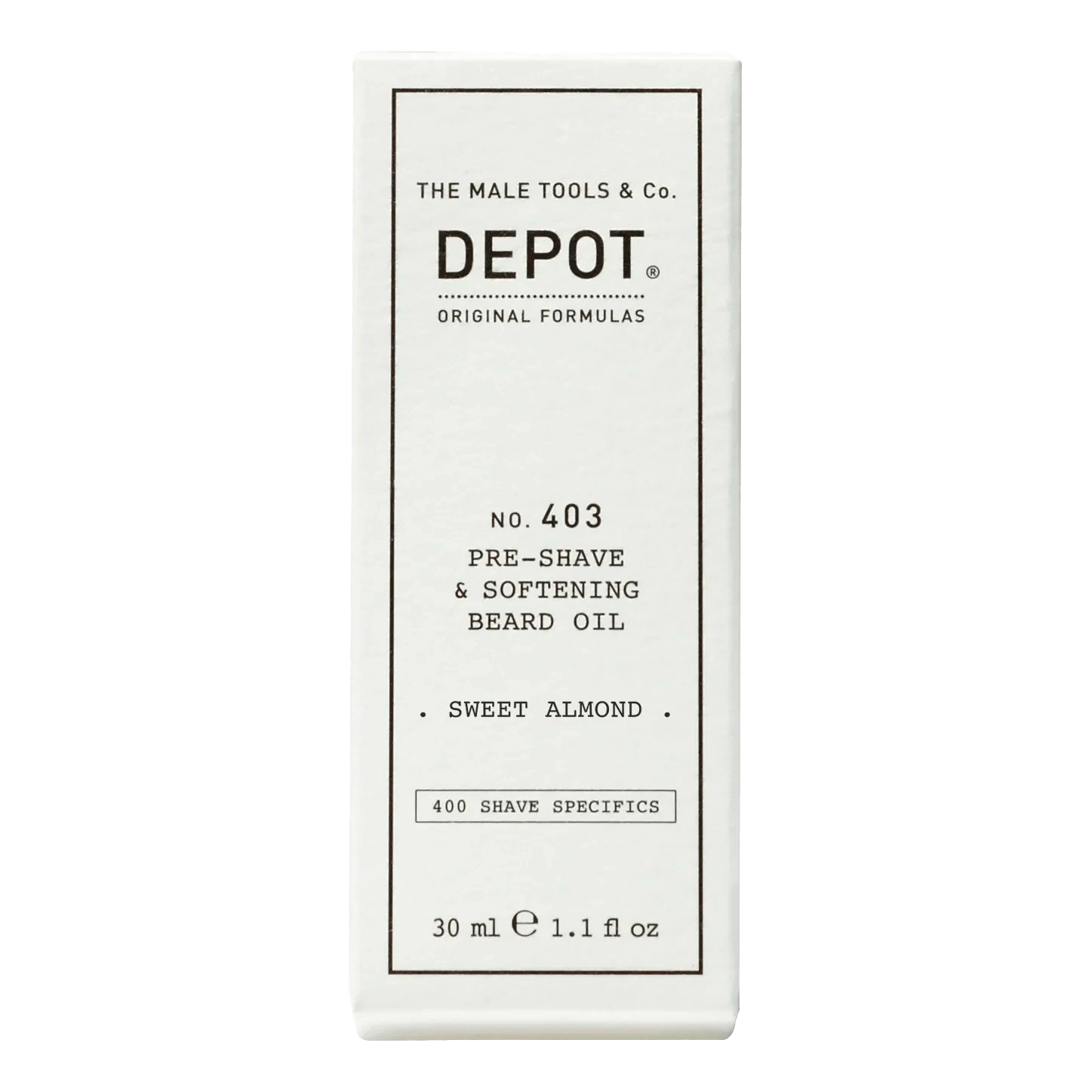 Depot No. 403 Pre-Shave & Softening Beard Oil - Bilde 3