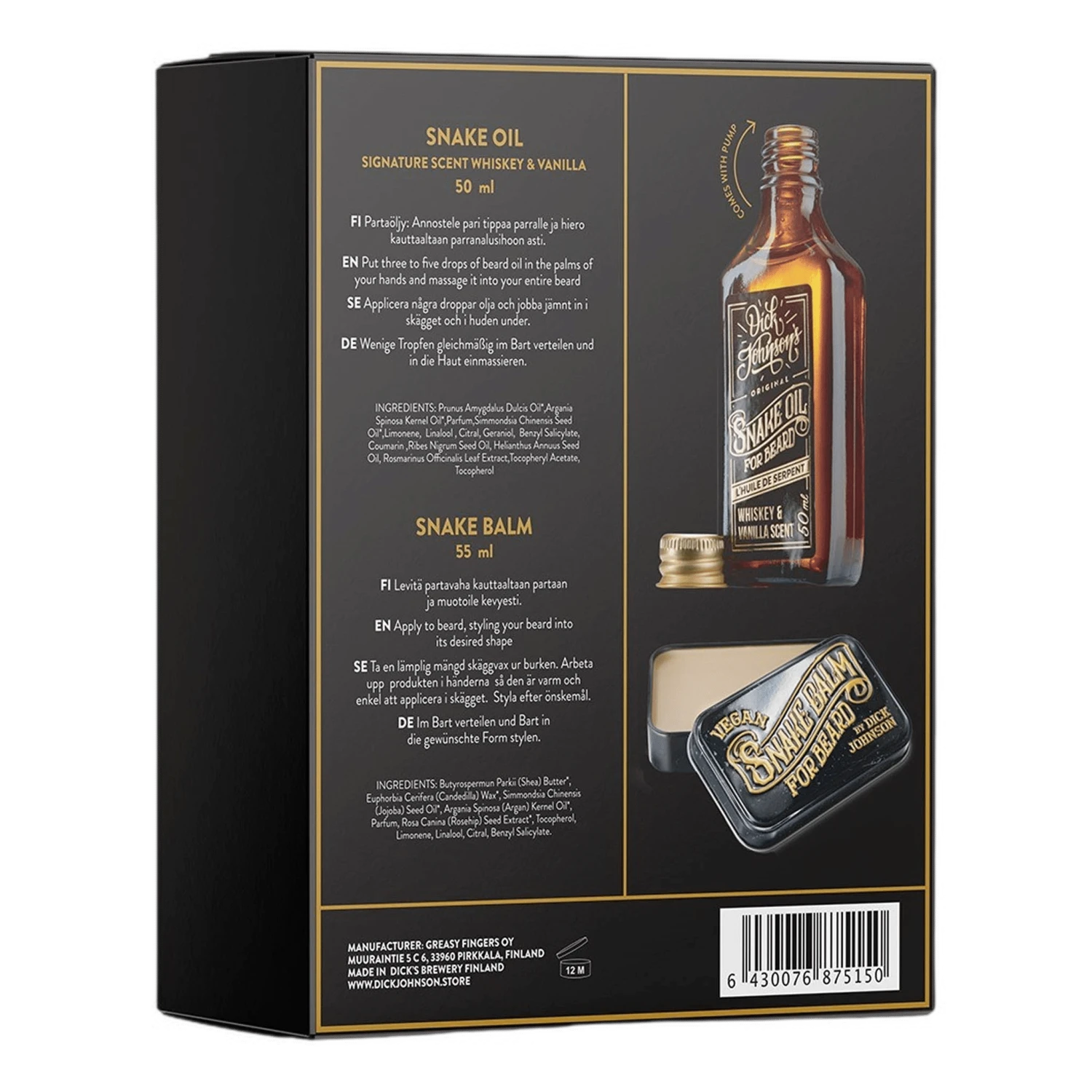 Dick Johnson Beard Kit Gavesett - Bilde 2