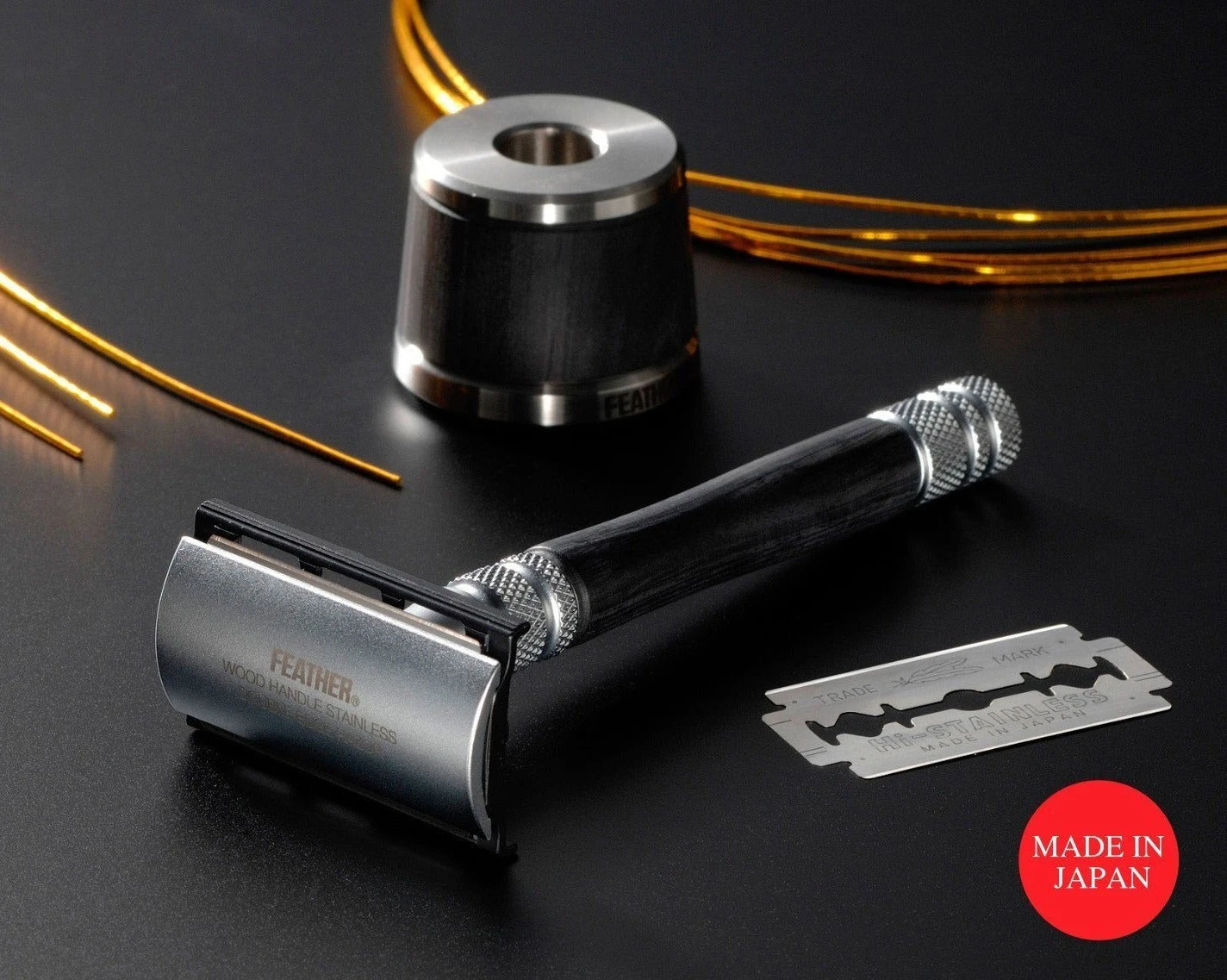 Feather WS-D2S Tradisjonell BarberhĂžvel Med Stativ - Bilde 2