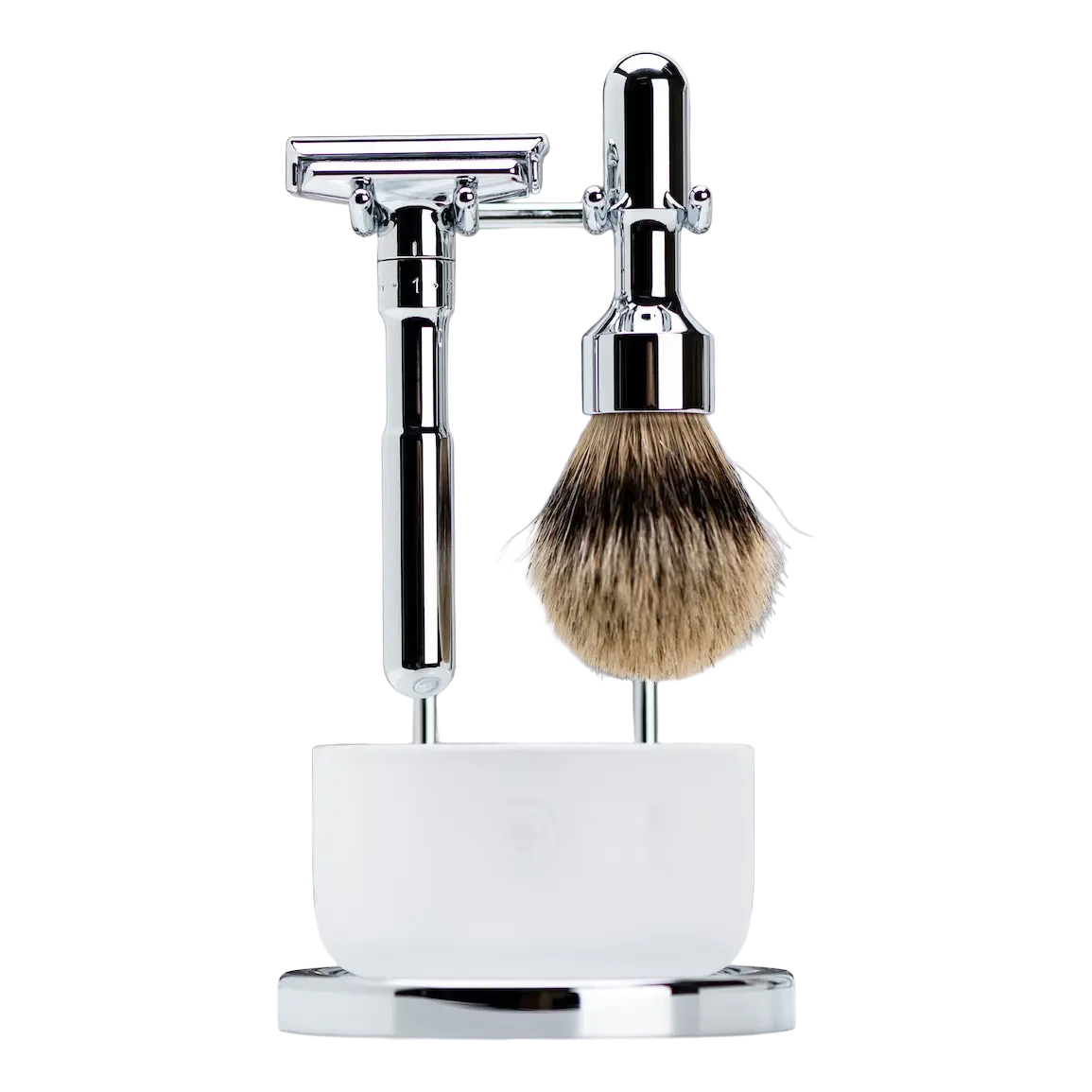 Merkur Futur Silvertip Barbersett 4 Deler - Bilde 2