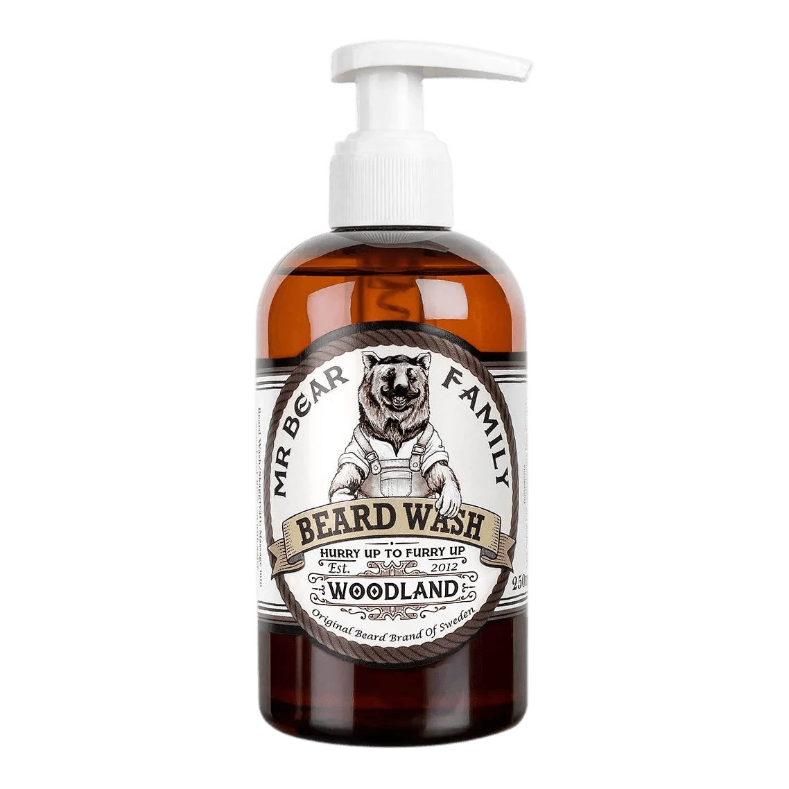 Mr Bear Family Beard Wash Skjeggsjampo - Woodland