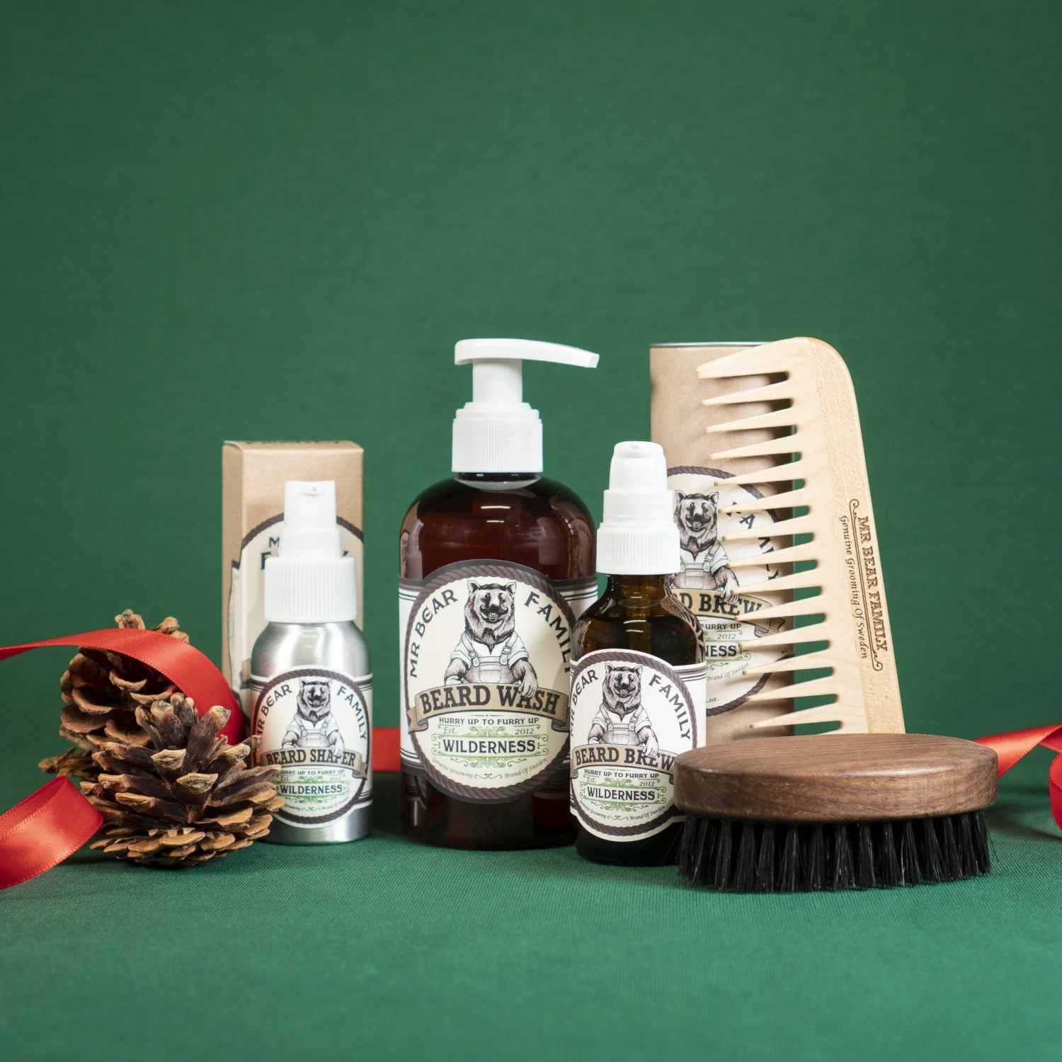 Skjeggsett - Gull - Bilde 3