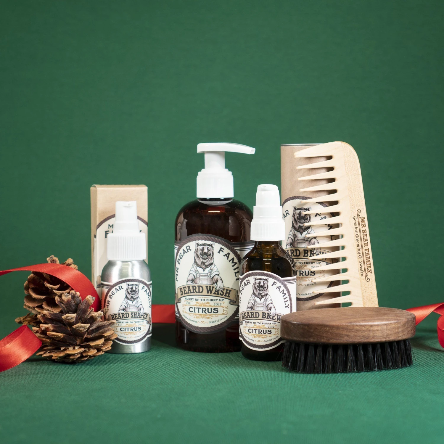 Skjeggsett - Gull - Bilde 2