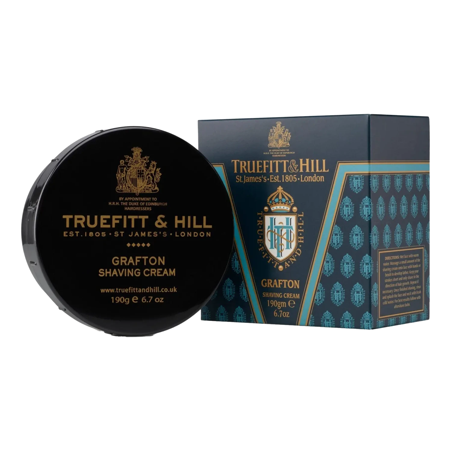 Truefitt & Hill Barberkrem I Skål - Grafton